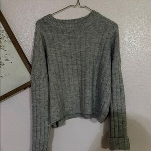 Cozy Gray Women's Sweater